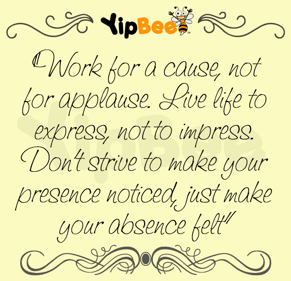 cause quote