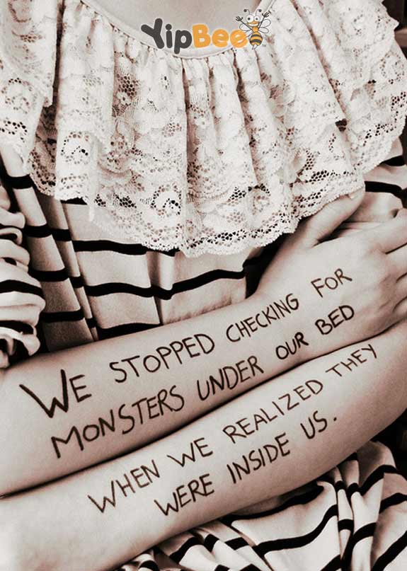 we stopped checking for monsters